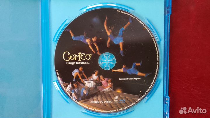 Corteo Cirque Du Soleil Blu-Ray Цирк Дю Солей