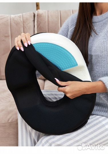 Подушка ортопедическая на стул или в машину