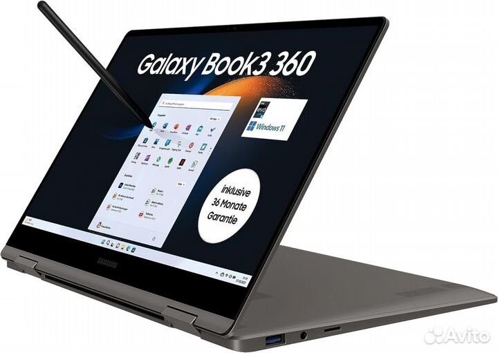 Ноутбук Samsung Galaxy Book3 360 i7-1360P 8 GB