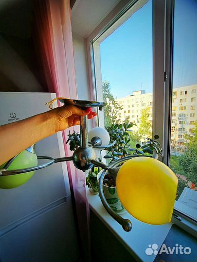 Люстра потолочная бу