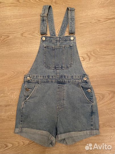 Комбинезон женский летний джинсовый
