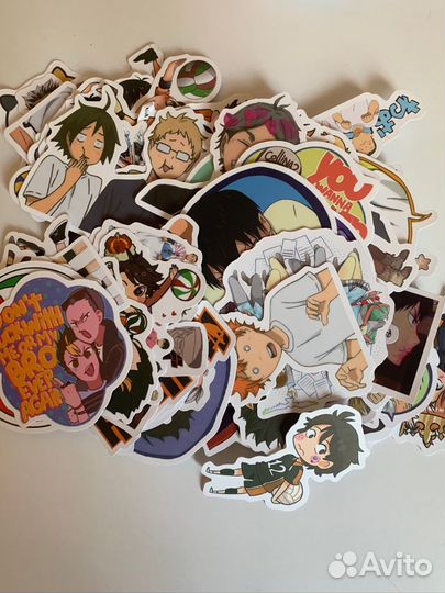 Аниме наклейки