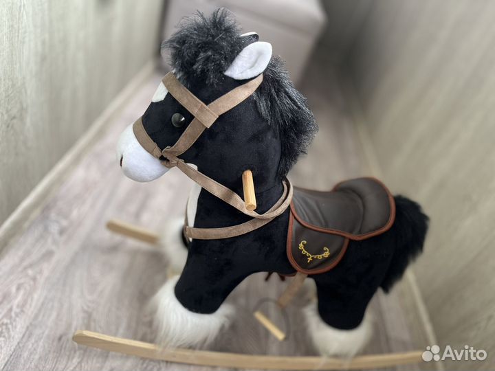 Детская лошадка качалка