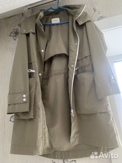 Плащ дождевик, платье джинса р 42