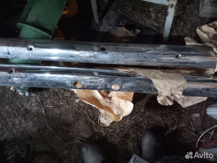 Бампер хромированный москвич 412