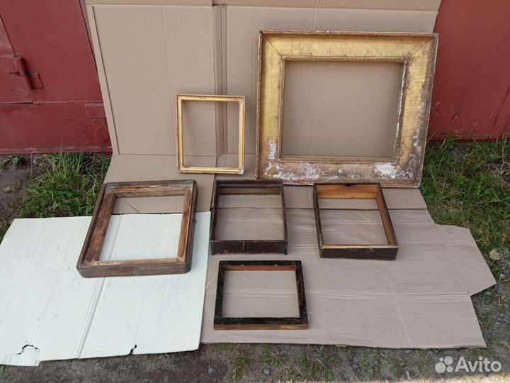 Очень старые рамки, киоты