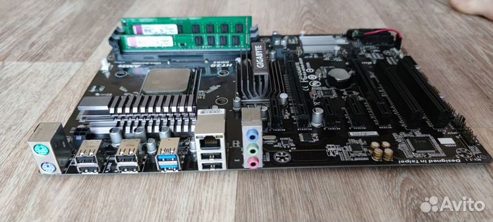 Сборка ga970-ds3p + fx4200 + 4Gb Kingston 1333Mhz