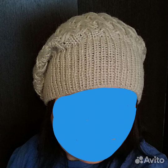 Шапка женская, ручная работа