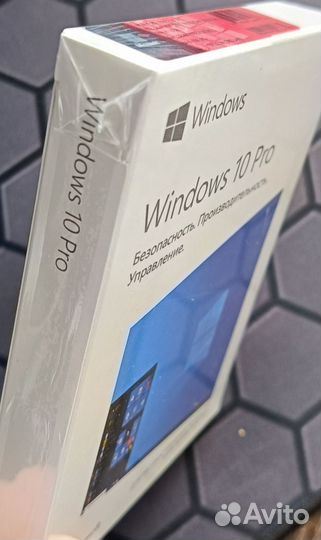 MS Windows 10 Pro box 32/64 bit RUS