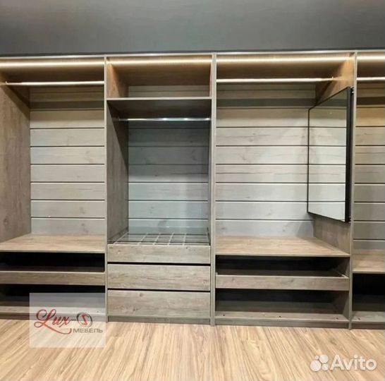 Гардеробная система на заказ