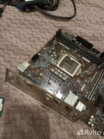 Материнская плата MSI h310m