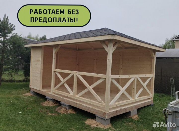 Летняя беседка
