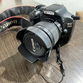 Canon eos 550d, 18-55mm