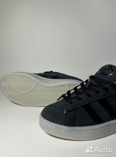 Кроссовки Adidas Campus Grey с мехом