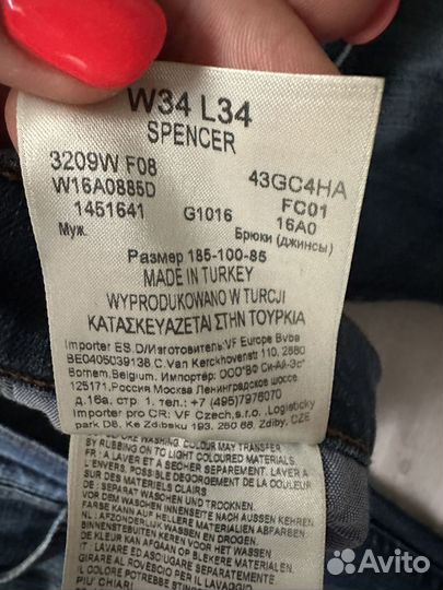 Мужские джинсы Wrangler 50 р