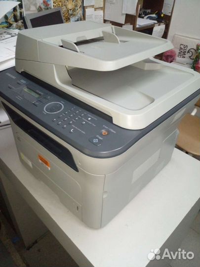 Мфу лазерное Samsung4824fn+картридж