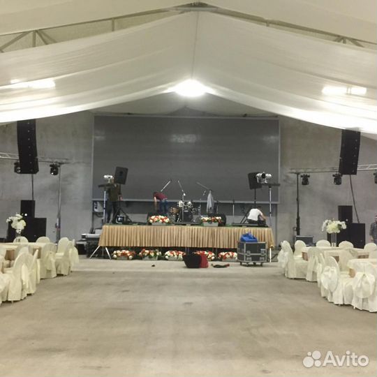 Звуковое, световое и сценическое оборудование