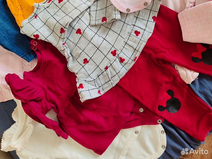 Вещи пакетом на девочку 0-3 месяца