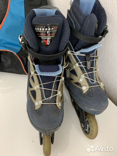Ролики rollerblade training aero 7w 39 размер
