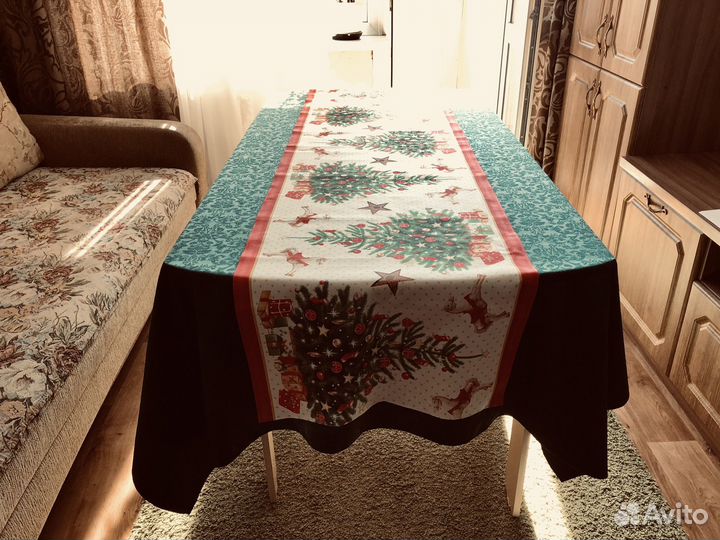 Скатерть и новогодняя дорожка