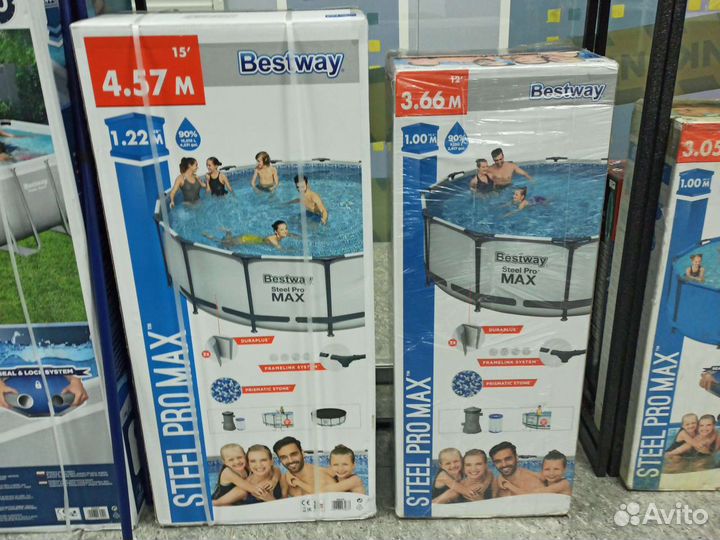 Бассейн каркасный