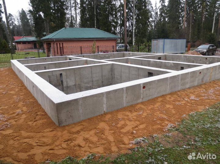 Фундамент дома под ключ