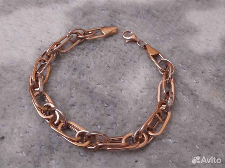 Мужской золотой браслет