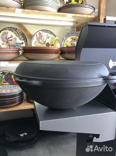 Чугунный казан 10 литров