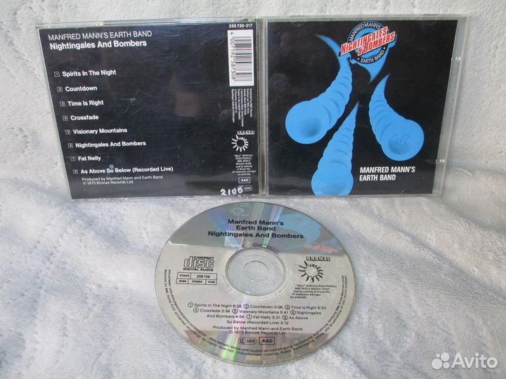 Manfred Mann's Earth Band – Nightingales & Bombers