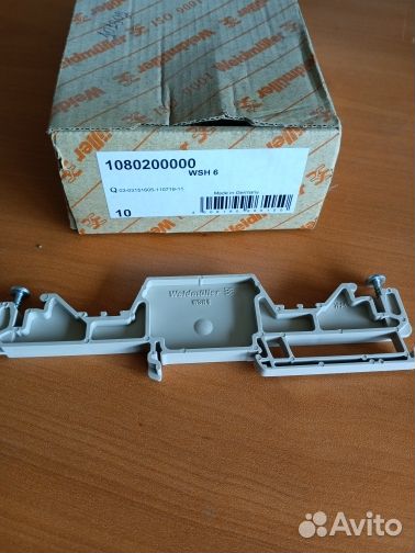 Держатель шины Weidmuller WSH 6 1080200000