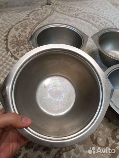 Металлические тарелки из нержавейки СССР цена зашт