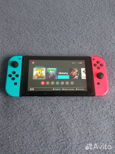 Nintendo switch rev 2 прошитая чип