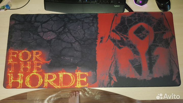 Коврик для мыши 900Х400мм огромный 3 мм warcraft