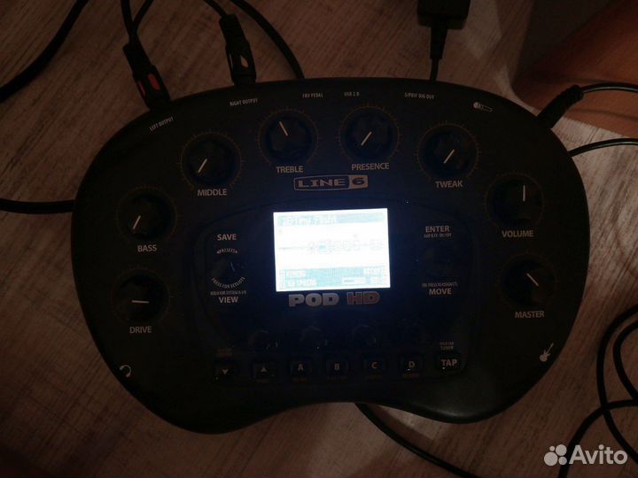 Гитарный процессор line 6 pod HD
