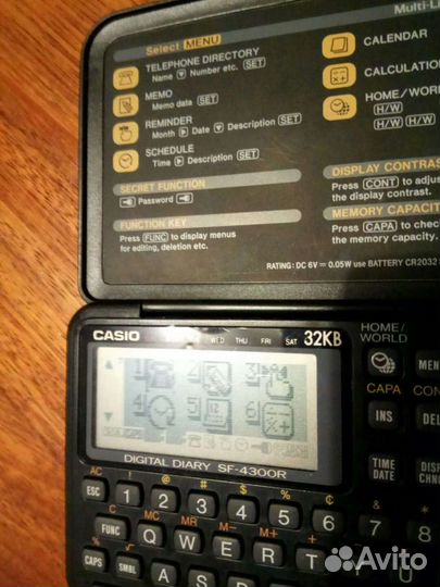 Электронная тетрадь Casio sf-4300R