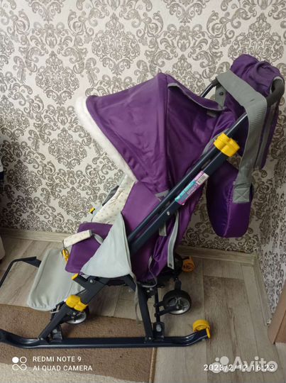 Коляска санки