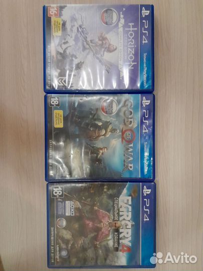 Диски на ps4