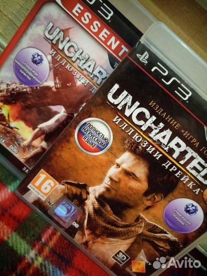 Игра на PS 3 Uncharted 3 В 3D Издание Года + Игры