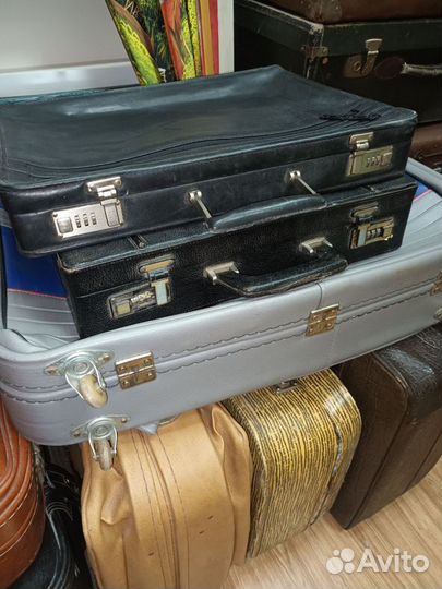 Винтажный чемодан, дипломат. СССР. 20 штук