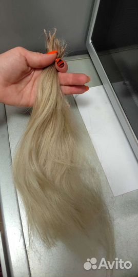 Волосы для наращивания блонд