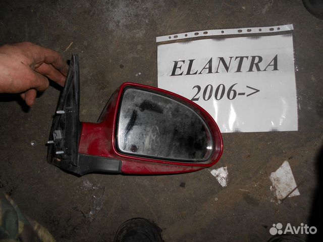 Hyundai Elantra 2006) зеркало