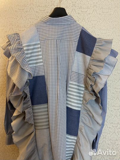 Рубашка с воланами