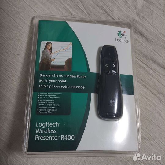 Презентер logitech Wireless Presenter R400