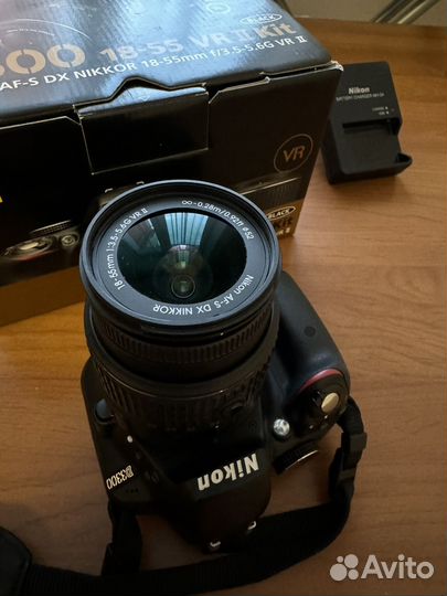 Зеркальный фотоаппарат nikon d3300