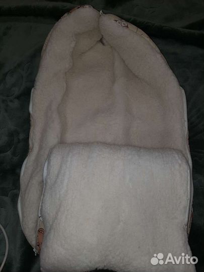 Конверт меховой овчина