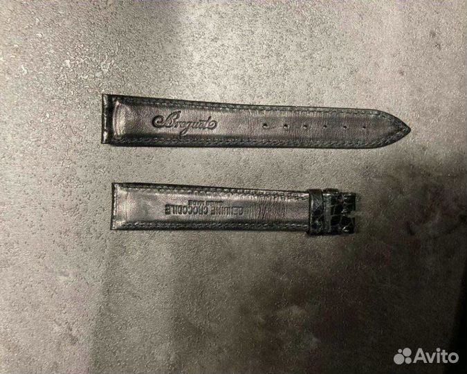 Ремешок (крокодил) фирмы Breguet (Бреге) оригинал