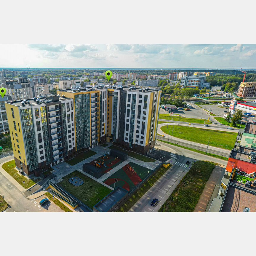 2-к. квартира, 68,9 м², 11/12 эт.