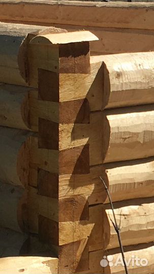 Сруб бани 6х3+2