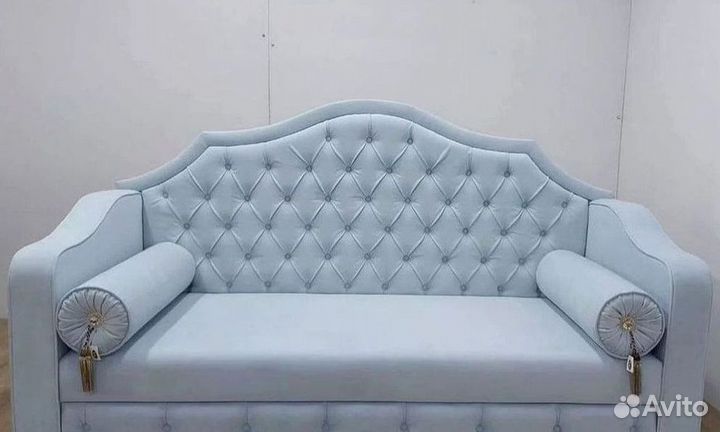 Кровать диван детская мягкая