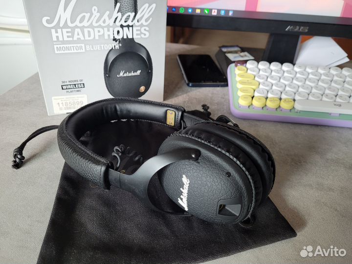 Беспроводные наушники Marshall Monitor Bluetooth
